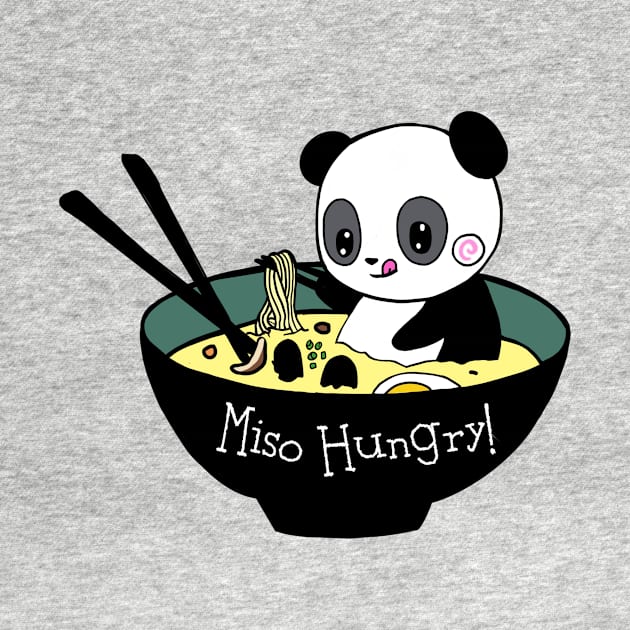 Miso Hungry Panda by jardakelley